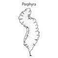 Porphyra purpurea, edible seaweed Royalty Free Stock Photo