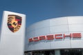 Porsche Automobile Dealership and Cars