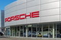 Porsche car dealership