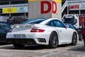 Porsche Carrera GT3 in montjuic spirit Barcelona circuit car show