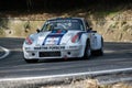 Porsche carrera sr edition, sprint race in san bartolo pesaro Royalty Free Stock Photo