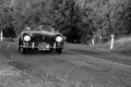 PORSCHE CARRERERA PRE A SPEEDSTER 1955 in coppa nuvolari old racing car Royalty Free Stock Photo