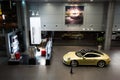 Porsche cars for sale in showroom