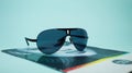 Porsche design sunglasses studio photography