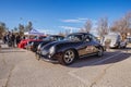 Porsche 356 on display during Supercar Sunday car event
