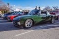 Porsche 914 on display during Supercar Sunday car event