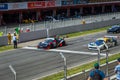 Porsche 997 GT3 R in Circuit de Barcelona, Catalonia, Spain.