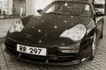 Porsche 911 GT3 sports car parked Royalty Free Stock Photo