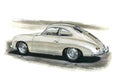 Porsche 356 Royalty Free Stock Photo