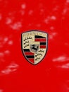 Porsche Logo Royalty Free Stock Photo