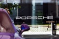 Porsche logo Royalty Free Stock Photo