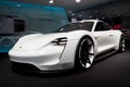 Porsche Mission E concept sports car