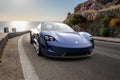 Porsche Mission E electric concept car