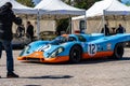 Porsche 917 1969 in montjuic spirit Barcelona circuit car show