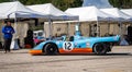 Porsche 917 1969 in montjuic spirit Barcelona circuit car show