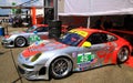 Porsche race cars Royalty Free Stock Photo