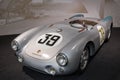 Porsche 550 RS Spyder with fog lights for the Le Mans endurance races