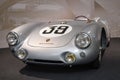 Porsche 550 RS Spyder with fog lights for the Le Mans endurance races