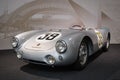 Porsche 550 RS Spyder with fog lights for the Le Mans endurance races