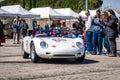 Porsche RSK 718 in montjuic spirit Barcelona circuit car show