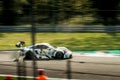 Porsche 911 RSR on the circuit of Monza