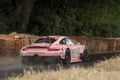 Porsche 911 RSR Racing Car at the Goodwood Festival of Speed 2 Royalty Free Stock Photo