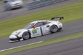 Porsche 911 RSR at Silverstone 2014 Royalty Free Stock Photo
