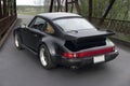 Porsche Slant Nose Turbo on bridge