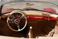 Porsche Speedster 356 A 1600 super interior vintage retro sport car