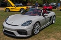 A Porsche Spider convertible at the Pittsburgh Vintage Grand Prix car show