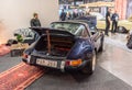 1973 Porsche 911 Targa converted to electric drive.. Royalty Free Stock Photo