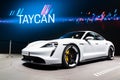 Porsche Taycan Turbo S sports car