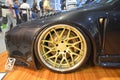 2009 Porsche 997 Turbo front wheel at Manila Auto Salon