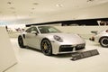 Porsche 911 Turbo S on display in museum