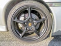 Porsche 996 wheel rim Royalty Free Stock Photo