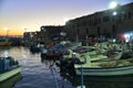 Port of Acre, Israel at Sunset