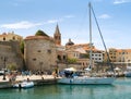 Port of Alghero Royalty Free Stock Photo