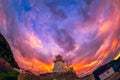 Port Amherst Lighthouse at St John Newfoundland Royalty Free Stock Photo