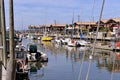 Port of Andernos-les-bains in France Royalty Free Stock Photo