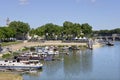 Port of Angers in France