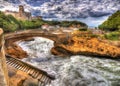 Port area of Biarritz - France Royalty Free Stock Photo