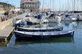 Port of Arenys de Mar in the region of Maresme province of Barcelona,Catalonia,Spain