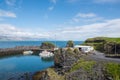 Port of Arnarstapi on Snaefellsnes peninsula in Iceland Royalty Free Stock Photo