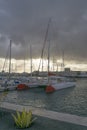 Port in Arrecife Royalty Free Stock Photo