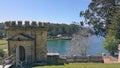Port Arthur Heritage Site overlooking the bay, Tasmania.
