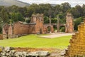 Port Arthur Hospital Ruins Royalty Free Stock Photo