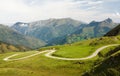 Port Aubisque, is a mountain pass in the department of PyrÃÂ©nÃÂ©es-Atlantiques Royalty Free Stock Photo