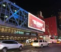 Port Authority Bus Terminal PABT at Night, NYC, USA Royalty Free Stock Photo