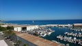 Port Bajadilla in Marbella Royalty Free Stock Photo