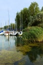 Port of Balatonfoldvar at Lake Balaton